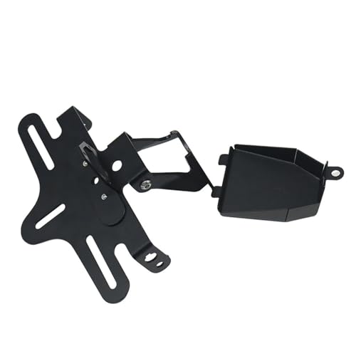 Support de plaque moto Zontes 703 RR en alliage avec feu arrière court