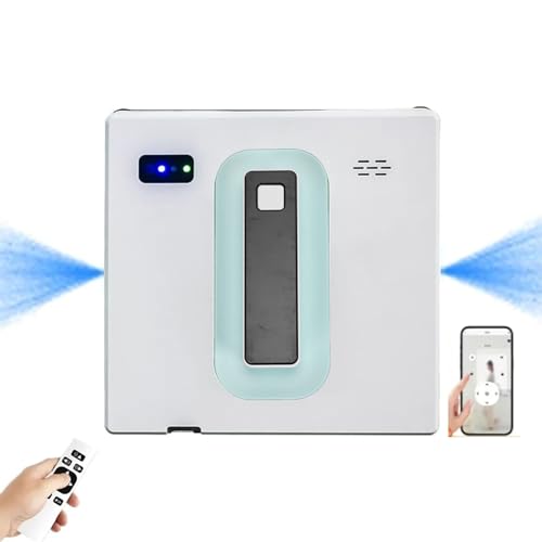 Fabater Robot De Limpieza De Ventanas, Robot Limpiador De Ventanas 2500pa Con Rociador De Agua Automático, Robot Limpiador De Ventanas Con Control Remoto Con Planificación Enchufe Fabater Robot De Limpieza De Ventanas, Robot Limpiador De Ventanas 2500pa Con Rociador De Agua Automático, Robot Limpiador De Ventanas Con Control Remoto Con Planificación Enchufe