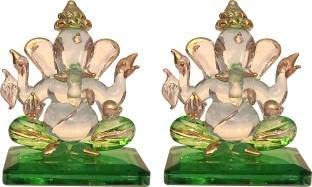 Ganesh en verre cristal Mudra, le cadeau idéal pour une crémaillère ou un anniversaire