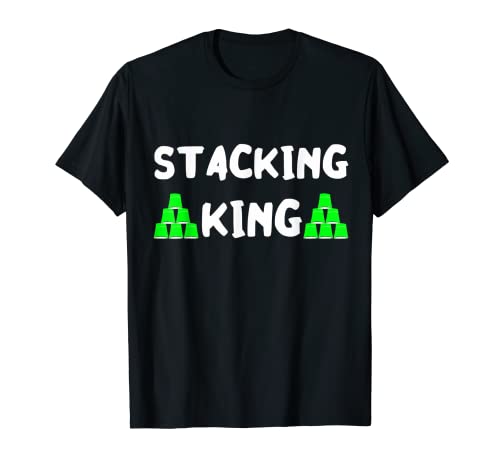 Stacking King Speed Stacking König - Taza, diseño de rey Camiseta