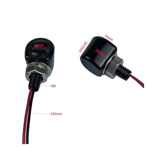 Clignotants LED pour motos feux direction universels eclairage deux roues Trendfront - 5