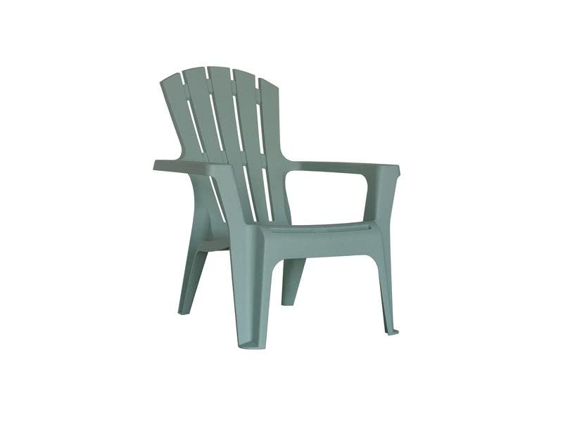 Bica Fauteuil Adirondack Résine Injectée Vert Laguna, 1 Personnes
