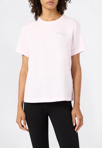 Champion Legacy Women Camiseta, Rosa, XL para Mujer