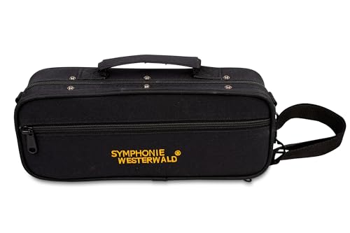 SYMPHONIE WESTERWALD Piccolo Flöte Piccoloflöte echt versilbert Tragetasche Piccoloflöten Zubehör Wartungsservice