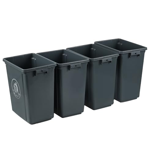 Corbeille de bureau 10L résolvant le manque de poubelles compactes en plastique