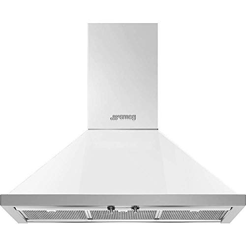 Smeg Portofino KPF36UWH 36' Chimney Hood, White
