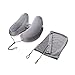 CSFACYV CHENYON Forma Gonfiabile Neck Viaggio Pillow Portable Pieghevole Aeroplano Aeroplano Supporto Pest Supporto for Ufficio Outdoor Seat Seat Sleep Sleep Cushion Cuscino (Color : Gray Pillow Hat)