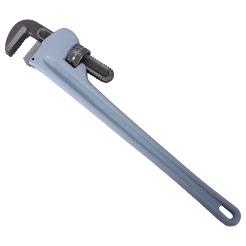 24-calowy aluminiowy klucz do rur prosty, wytrzymały 24-calowy klucz hydrauliczny, łatwy do przenoszenia, konstrukcja do zawieszenia, do rur wodociągowych, napraw samochodowych