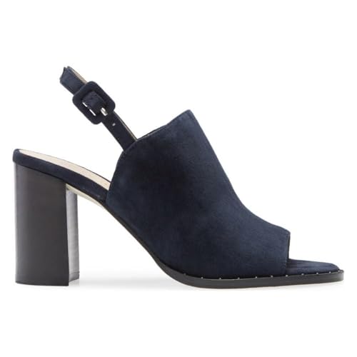 Pelle Moda Grove Midnight Blue Suede Sandals2