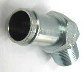 AF 4503-16-12 - 3/4 Male Pipe (1.050''-14 Threads) X 1 Hose Barb 45 Elbow