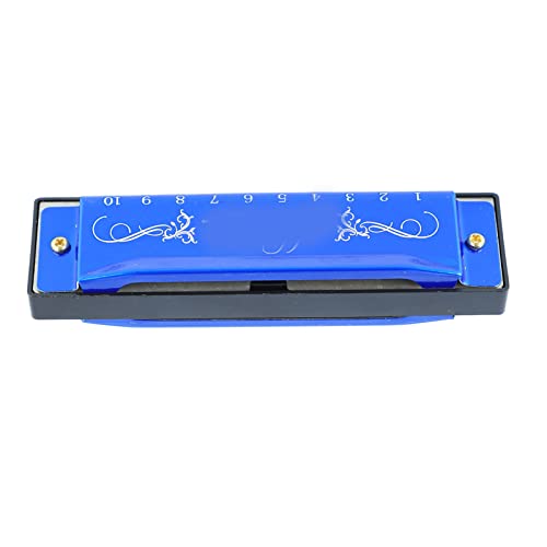 Harmonica, 20 Chansons Harmonica 10 Trous Longue Durée pour le Voyage (Bleu) - Les Beatles, Paul McCartney, John Lennon, RIngo Starr, George Harrison Harmonica, 20 Chansons Harmonica 10 Trous Longue Durée pour le Voyage (Bleu) – Image 5