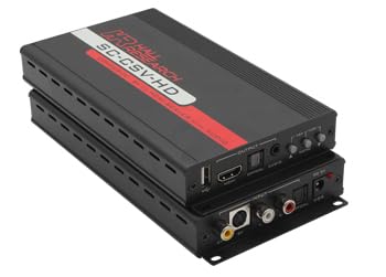 Hall Technologies SC-CSV-HD (Composite and S-Video to HDMI Video Processor)