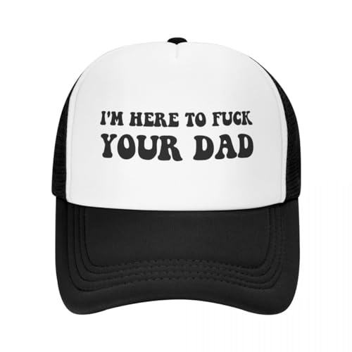 Image of Hurtin' for A Squirtin' Trucker Hats for Women Black Men Funny Gag Trucker Hat for Women