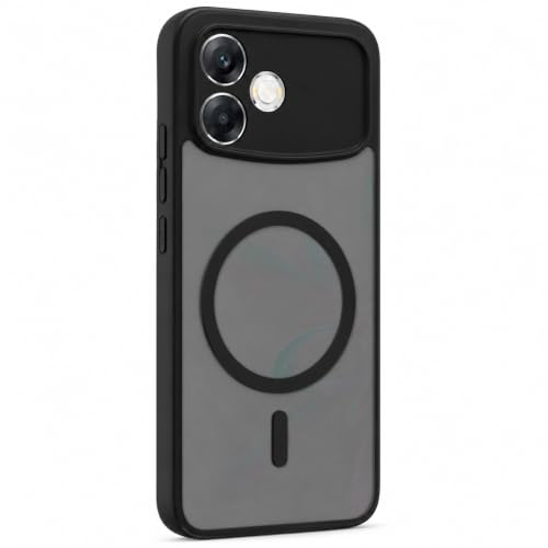 Image of Mobile Back Case for Oppo F33 Pro 5G, Back Cover Matte Hard PC Back + Soft TPU Bumper Shockproof Back Caes Cover (Oppo F33 Pro 5G)