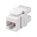 Produktbild Goobay 95740 Keystone Modul RJ45 Buchse / CAT 6 Netzwerkstecker 250 MHz / UTP Ethernet Buchse 8P8C / LSA Montage für Netzwerkkabel / PC Gehäuse