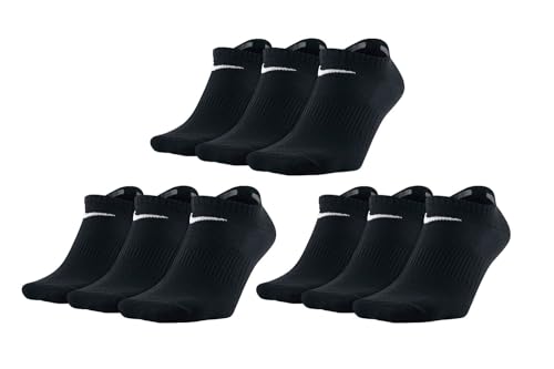 Nike 6 Paar Performance Lightweight Sneakersocken Socken Weiß Schwarz...