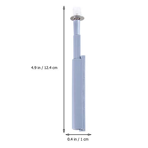YARNOW 10 peças de plástico para armário de armário e porta de engate com sistema de abertura e amor