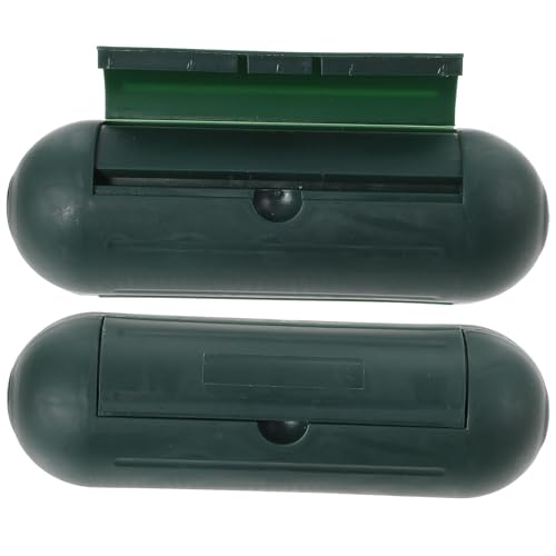 MALUGOGO 2個 屋外用防水接続ボックス 延長コード用シール付き電源保護カバー 耐候性防塵防雪設計 家用電気 ケース 直角プラグ対応