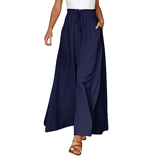 Hosenrock Damen Extra Lang Weite Bein Wickelhose Yoga Culottes Leicht Loungehose Weite Elegant Yoga Pants Culottes Große Größen Sommerhose Stoffhose Hosenrock Damen Extra Lang Weite Bein Wickelhose Yoga Culottes Leicht Loungehose Weite Elegant Yoga Pants Culottes Große Größen Sommerhose Stoffhose