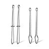4 pinzas de cordón Bodkin, pinzas de metal con cordón de inserción fácil y rápida, cordón de inserción para bricolaje, herramienta de costura Bodkin para pantalones deportivos, sudaderas con capucha,