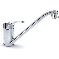 Fregadero Leman Gres Roca Roca WM389350ZC0000B Mezclador Fregadero Caño Bajo 210mm, Coleccion Zoom Moon, Cromo