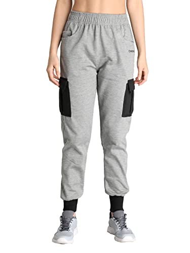 Image of CHKOKKO Women High Rise Gym Wear Sports Fitness Relaxed Track Pant