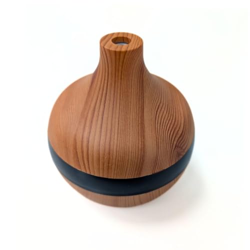Humidificador Ultrasónico de 160 ml con Carga USB | Difusor de Aromas Compacto y Silencioso | Mini Humidificador para Dormitorio, Oficina, Viajes y Espacios Pequeños (CLARO)