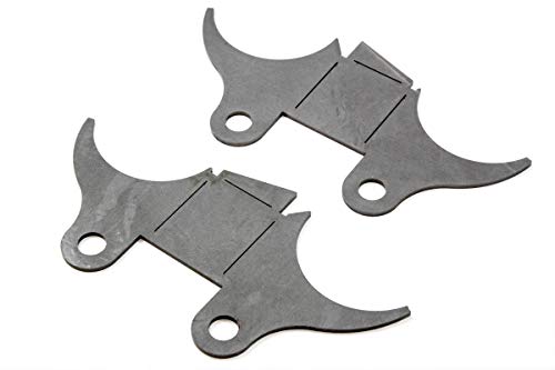 2 Shock Mount Upper Rear Compatible With Chevrolet Gmc Silverado Sierra Round Tube X-Members #TOP2