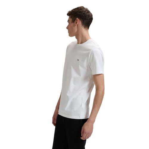 LEE - T Shirt Herren - Regular Fit - Ss Patch Logo Tee - Weiß – Ansicht 3