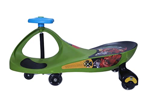 Image of Toyzone Ben 10 Premium Magic Car-51589 | Ride-on Car | Push Car | Swing Car | Comfortable & Durable Seats | Elegant Design | Twister Ride on | Magic Toy Car | for Kids Age 2+Swing Car |
