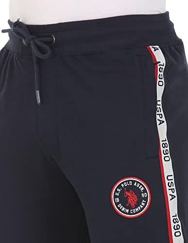 Image of U.S. POLO ASSN. Men's Mid Rise Regular Track Pants