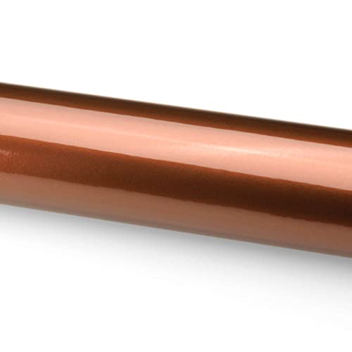 2Pcs 4"X8" (10Cmx20Cm) Sample Bronze Gloss Metallic Glossy Vinyl Wrap Auto Car Sticker Decal Film Sheet Bubble Free Air Release Technology #TOP2
