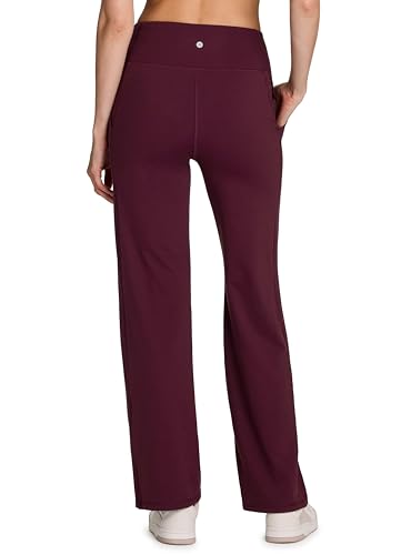 RBX Active Yoga Pants for Women, Tummy Control Boot Cut Flare Legging Lightweight Buttery Soft Sweatpants with Pockets2