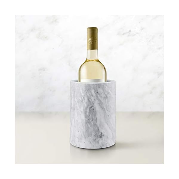 Flexzion Kitchen Tool Crock Utensil Holder and Wine Cooler Chiller, Unique One-Of-A-Kind Pattern Stone Container for Spoon, Spatula, Wine Bottle Holder Creative Home - Image 7