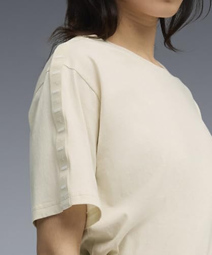 Image of PUMA , Women, TAPE Relaxed Tee, Alpine Snow, L, (68500987)