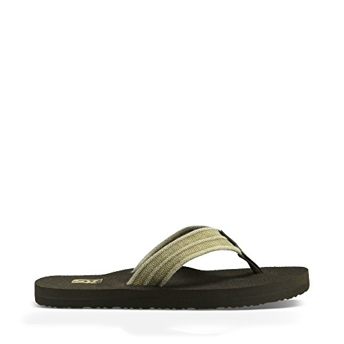 Teva Men's Mush II Canvas M Flip Flop,Dune,11 M US