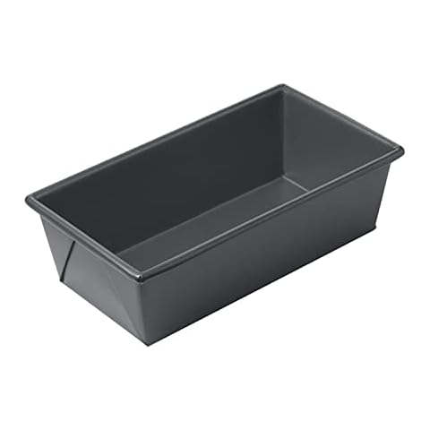 Chicago Metallic Professional 1-Pound Non-Stcik Loaf Pan, Perfect for pound cakes, meat loafs and more! Measures 8.5-Inch-by-4.5 Inch Cover