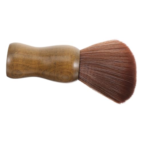 Gatuida 1 pieza Brocha de Afeitar de Madera para Cuidado de Cepillo Portátil y Práctico para Hombres Experiencia de Suave y Confortable para y