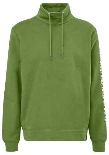 Sweat-shirt col montant homme s.Oliver en maille premium unie