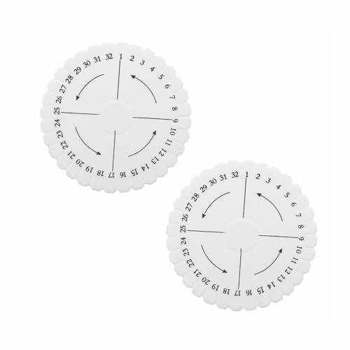 Kumihimo   2 discos de disco de cordón trenzado redondo, herramientas de tejido para bricolaje, alambre de hilo fino con cuentas, tabla de tejer trenzada Kumihimo