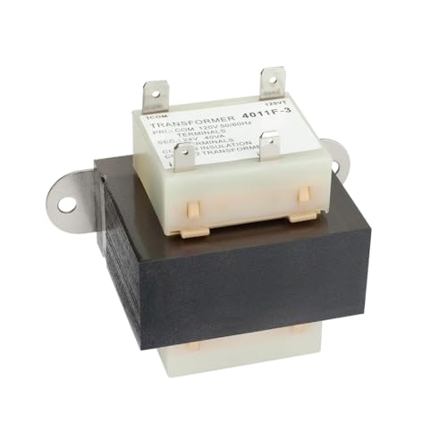 Kissmii Transformador de Repuesto para Horno Trane 4011F-3 120 V A 24 V, 40 VA, para Hornos/Equipos de Calefacción, Ventilación y Aire Acondicionado, Transformador para Horno de 24 Voltios