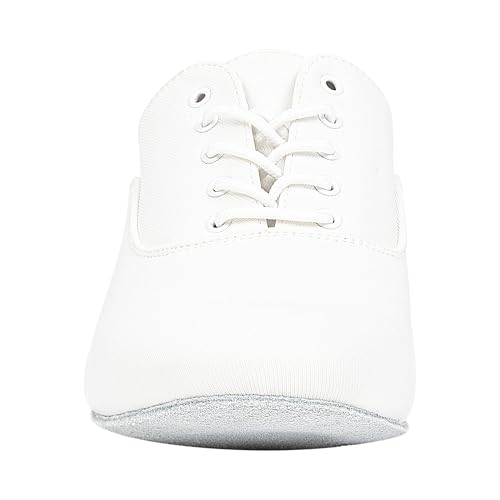 Linodes Breathable Oxford Men's Latin Dance Shoes 1 Inch Leather Sole Ballroom Salsa Tango Waltz Character Shoe3