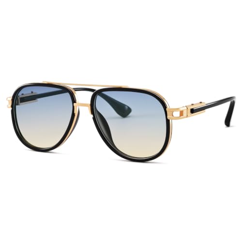 Pro Acme Oversized Aviator Sunglasses Metal Vintage Grey Gradient by Pro Acme - Used condition - US$8.99