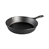 Lodge Seasoned Cast Iron Skillet 9 Inches - PFAS-Free, Non-Toxic Cookware - Use with an Oven, Stove, Grill, or Campfire - Naturally Non-Stick & Oven Safe #2