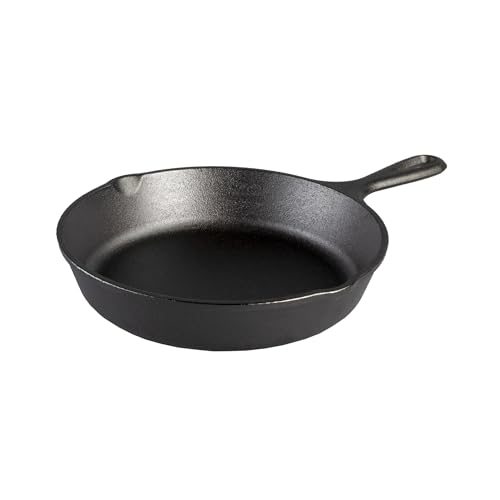 Image of Lodge Seasoned Cast Iron Skillet - PFAS-Free, Non-Toxic Cookware - Use with an Oven, Stove, Grill, or Campfire - Naturally Non-Stick & Oven Safe - 9 Inches
