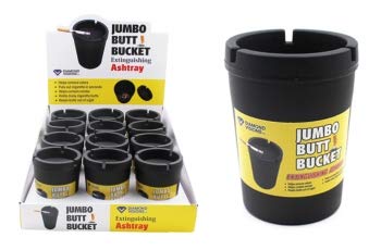 Diamond Visions 11-2294 Jumbo Butt Bucket Extinguishing Ashtray (3 Buckets)