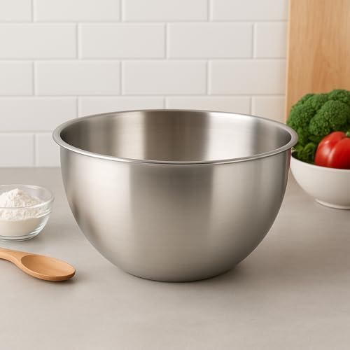 Tigela Inox Bowl Multiuso Profissional | Bacia para Misturas de B...