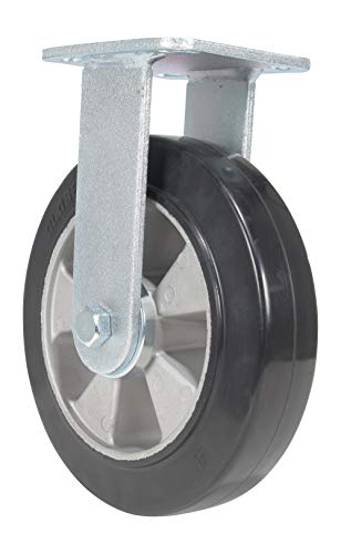 Roulette rigide caoutchouc moulé 20,3x5 cm roue de remplacement chariot atelier logistique