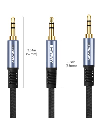 Cable divisor Y 3.5mm macho a doble 3.5mm macho 2 vías 2.01 m miniatura 2