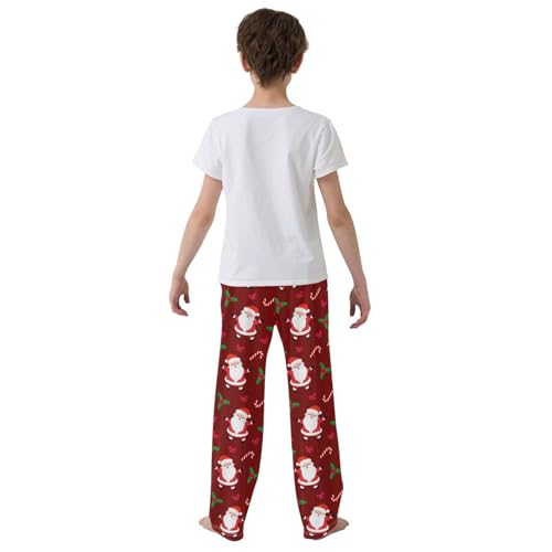 Boys' Pants Christmas Gnomes Candies Gifts Long Bottoms Jogger Pants Elastic Waist Trousers with Pockets S-XL3